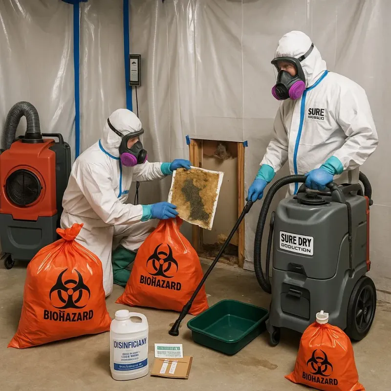Contaminated Water Handling Protocols process in Strongsville, OH