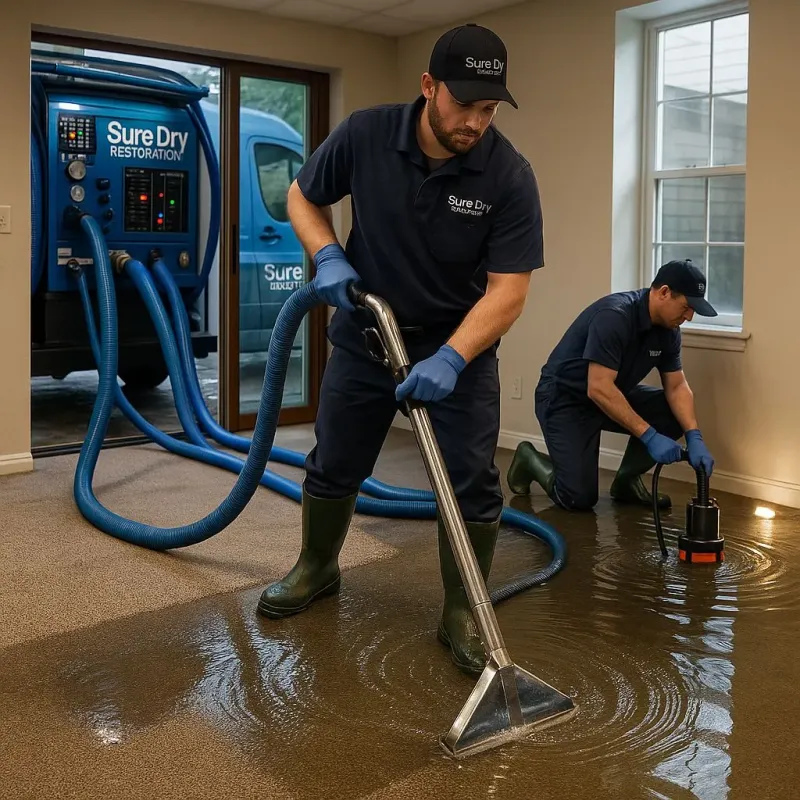 Water Extraction and Removal process in Strongsville, OH